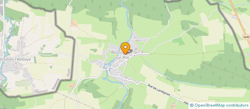 localisation de l'entreprise LAMANT GELLE FORESTRY SERVICE à BOUSIGNIES-SUR-ROC
