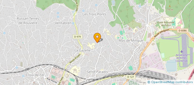 localisation de l'entreprise LAMANZA-MUSIC  NIMES