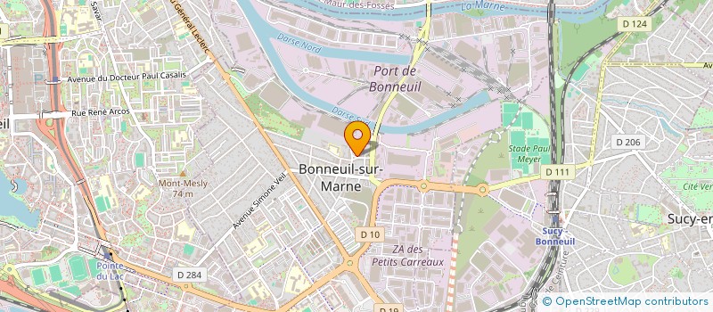localisation de l'entreprise LAMARCAB  BONNEUIL-SUR-MARNE
