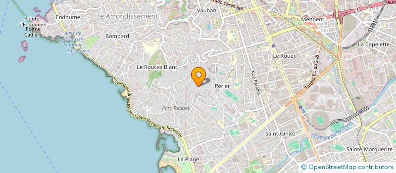 localisation de l'entreprise LAMARCHAVE  MARSEILLE