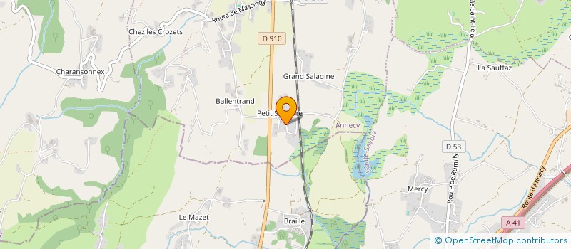 localisation de l'entreprise LAMARCHE MACONNERIE  BLOYE