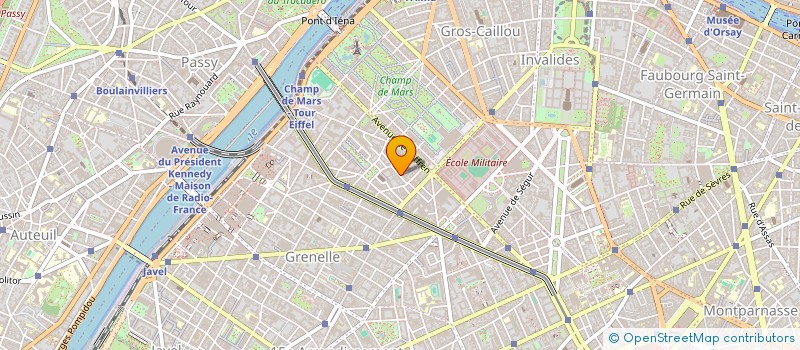 localisation de l'entreprise LAMARCK D'ALADIN à PARIS