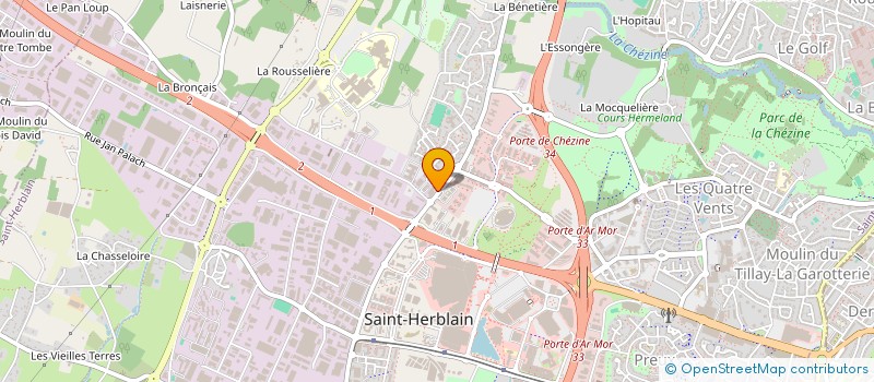 localisation de l'entreprise LAMARCKISE à SAINT-HERBLAIN