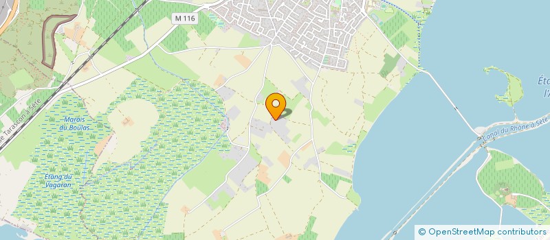 localisation de l'entreprise LAMARDAR  VILLENEUVE-LES-MAGUELONE