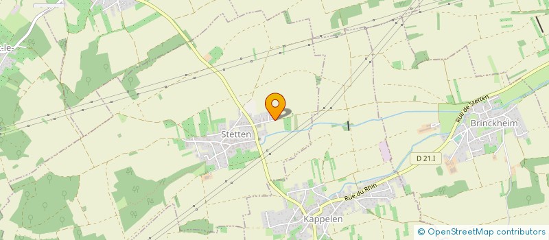 localisation de l'entreprise LAMARINE  STETTEN