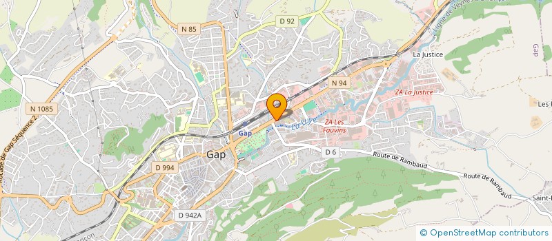 localisation de l'entreprise LAMARQUE DECORATION  GAP