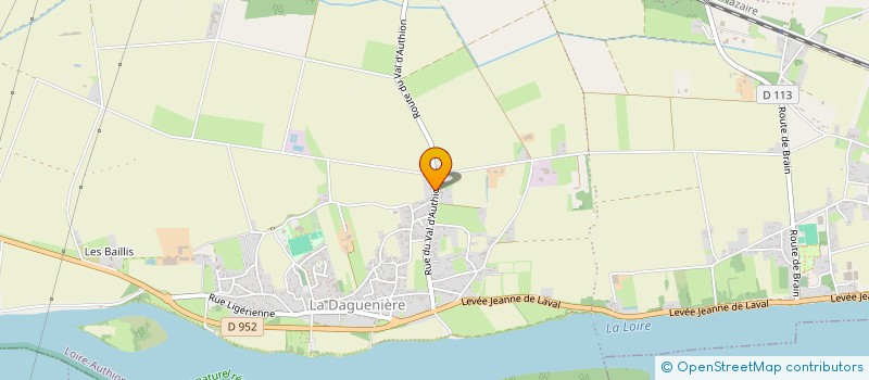 localisation de l'entreprise LAMARQUE-GOACOLOU à ANGERS