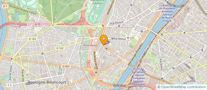 localisation de l'entreprise LAMARTINE 4 ETOILES à PARIS