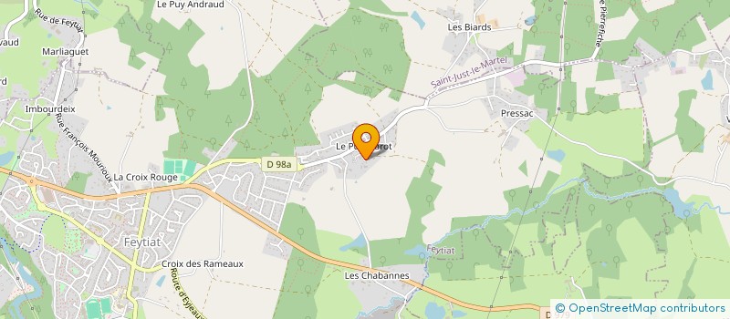 localisation de l'entreprise LAMARTINE INVEST à FEYTIAT