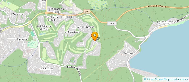 localisation de l'entreprise LAMARTINE JPR à LACANAU