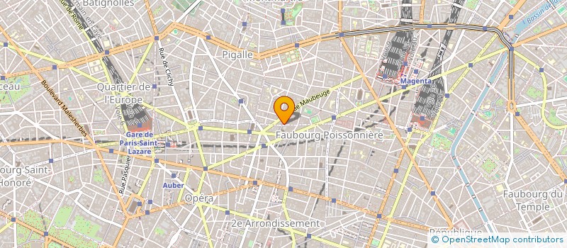 localisation de l'entreprise LAMARTINE-MEUNIER-CAZENOVE  PARIS