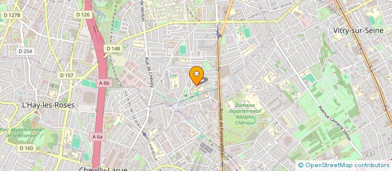 localisation de l'entreprise LAMARTINE SOLIDARITE à VILLEJUIF