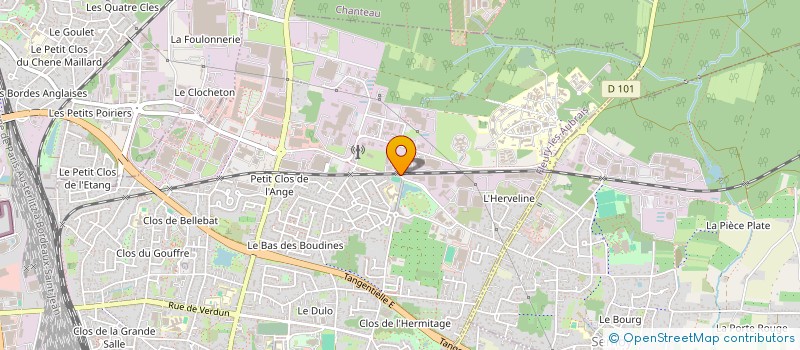localisation de l'entreprise LAMAS-TECHNOLOGIES à FLEURY-LES-AUBRAIS
