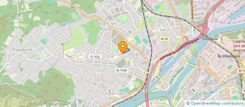 localisation de l'entreprise LAMASCH  METZ