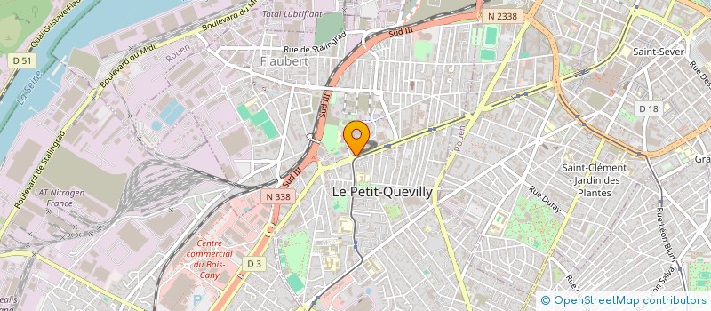 localisation de l'entreprise LAMASI à LE PETIT-QUEVILLY