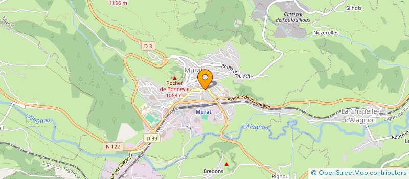 localisation de l'entreprise LAMASOL à MURAT