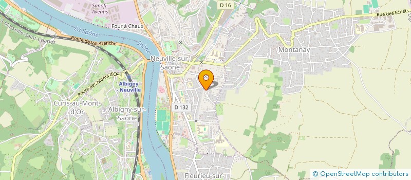 localisation de l'entreprise LAMAVI  NEUVILLE-SUR-SAONE