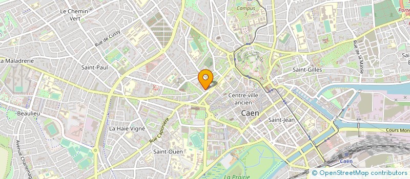 localisation de l'entreprise LAMAZE DEVELOPMENT à CAEN