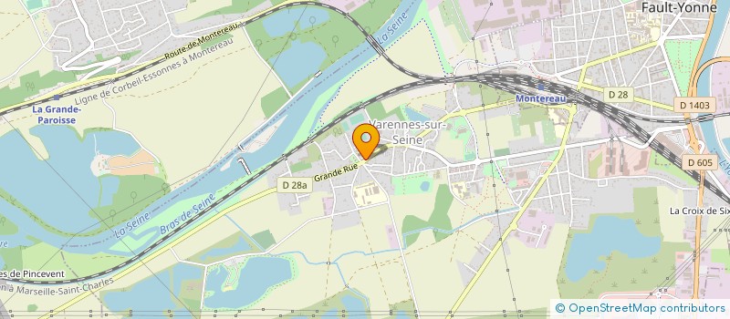 localisation de l'entreprise LAMBA  LA GRANDE-PAROISSE