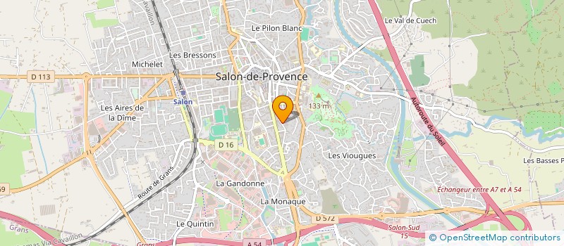 localisation de l'entreprise LAMBALLAIS FINANCES à SALON-DE-PROVENCE