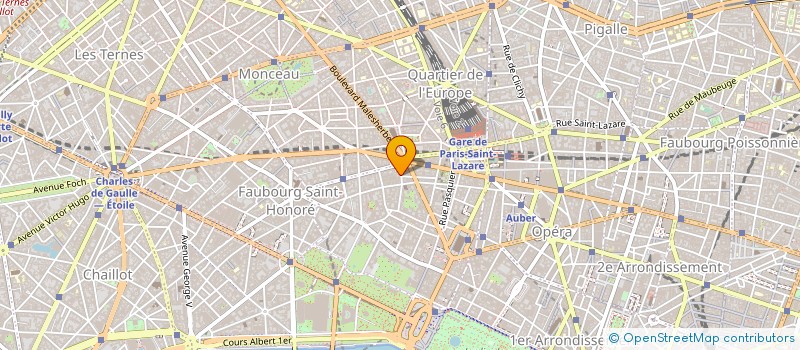 localisation de l'entreprise LAMBART & ASSOCIES à PARIS