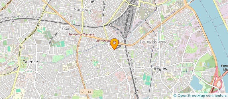 localisation de l'entreprise LAMBDA à BEGLES