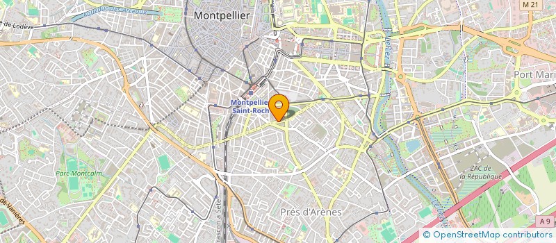 localisation de l'entreprise LAMBDA BATIMENT à MONTPELLIER
