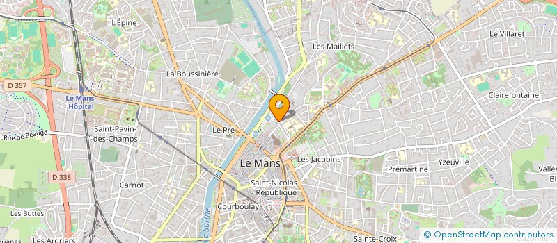 localisation de l'entreprise LAMBDA MEDIA PRODUCTION à LE MANS