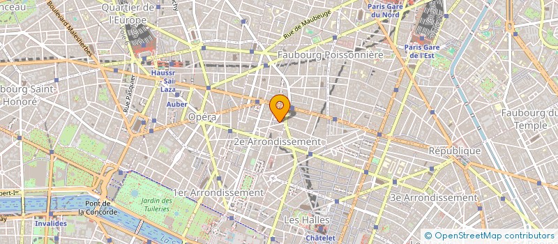 localisation de l'entreprise LAMBDA PUBLICITE à PARIS