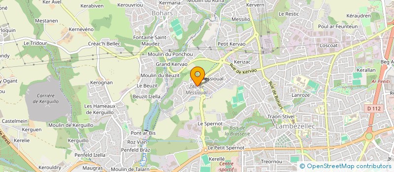 localisation de l'entreprise LAMBDIS à BREST