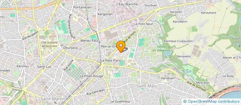 localisation de l'entreprise LAMBE IMMOBILIER  BREST