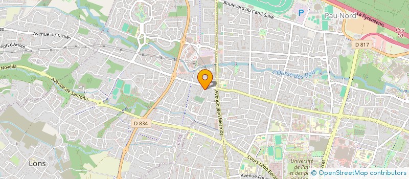 localisation de l'entreprise LAMBERET ET DESCENDANCE à LONS