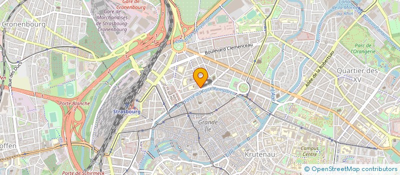 localisation de l'entreprise LAMBERGER D ET LOUISADAT G à STRASBOURG