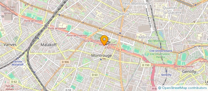 localisation de l'entreprise LAMBERSART AVENUE DE DUNKERQUE à PARIS