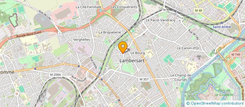 localisation de l'entreprise LAMBERSART EN TRANSITION à LAMBERSART