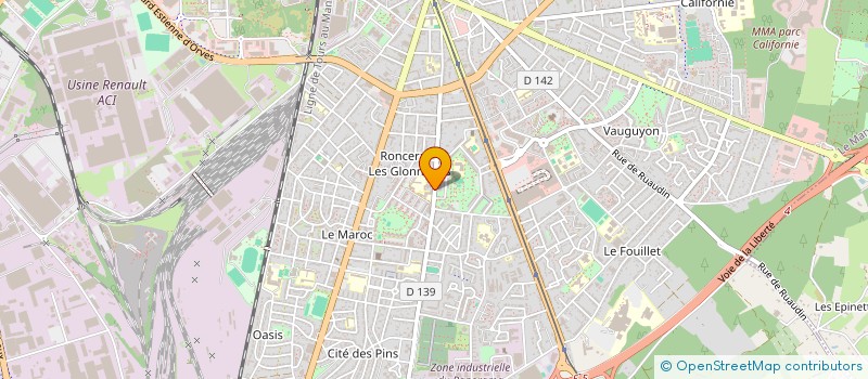 localisation de l'entreprise LAMBERT à LE MANS