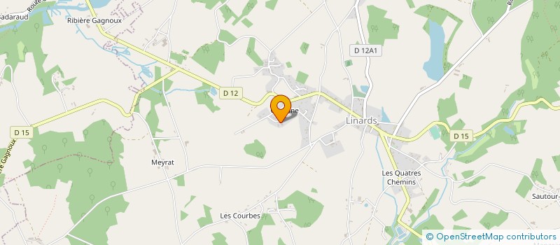 localisation de l'entreprise LAMBERT à LINARDS