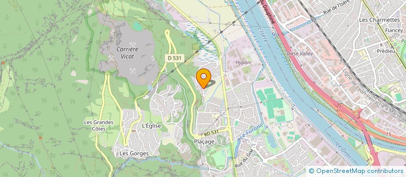 localisation de l'entreprise LAMBERT AND CO  SASSENAGE