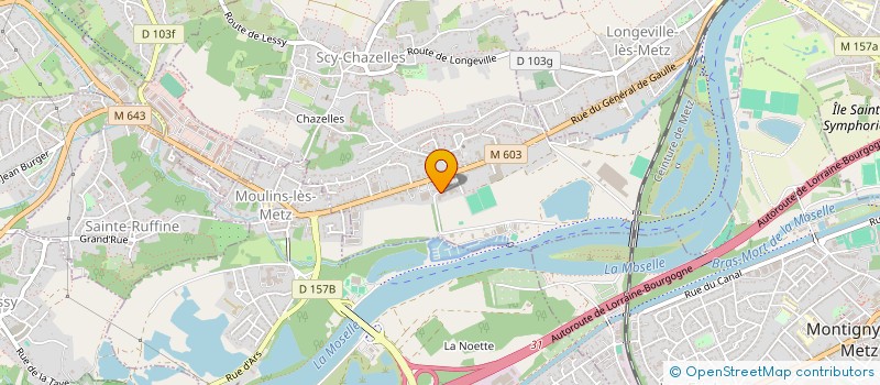 localisation de l'entreprise LAMBERT ANNE-MARIE  SCY-CHAZELLES