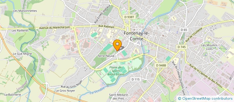 localisation de l'entreprise LAMBERT BRIAND à FONTENAY-LE-COMTE