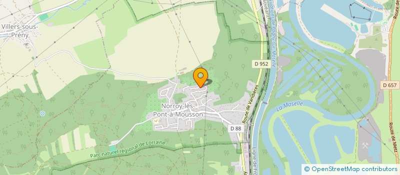 localisation de l'entreprise LAMBERT-CHARTON  NORROY-LES-PONT-A-MOUSSON