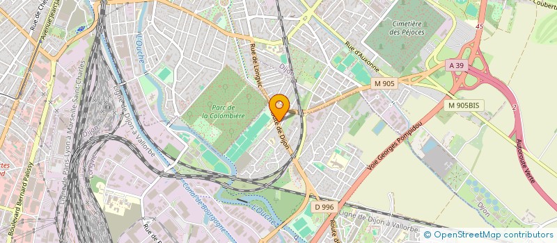 localisation de l'entreprise LAMBERT-DAVID IMMOBILIERE  LONGVIC