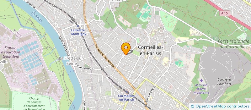 localisation de l'entreprise LAMBERT DOMINIQUE à CORMEILLES-EN-PARISIS