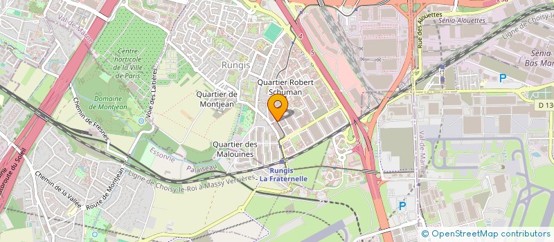 localisation de l'entreprise LAMBERT ET CIE à RUNGIS