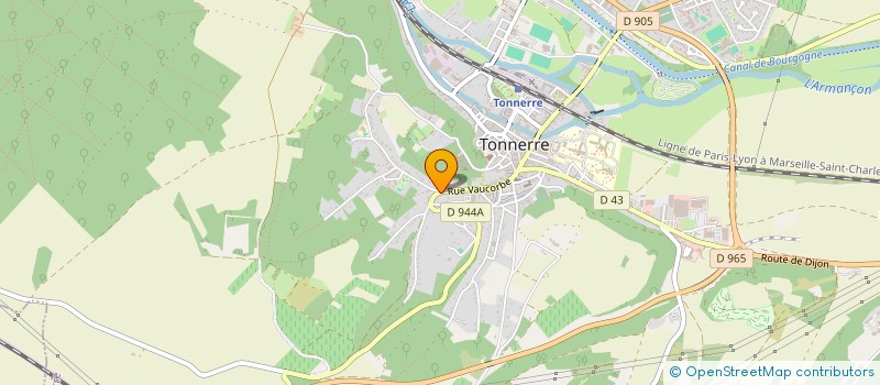 localisation de l'entreprise LAMBERT ET FILS à TONNERRE