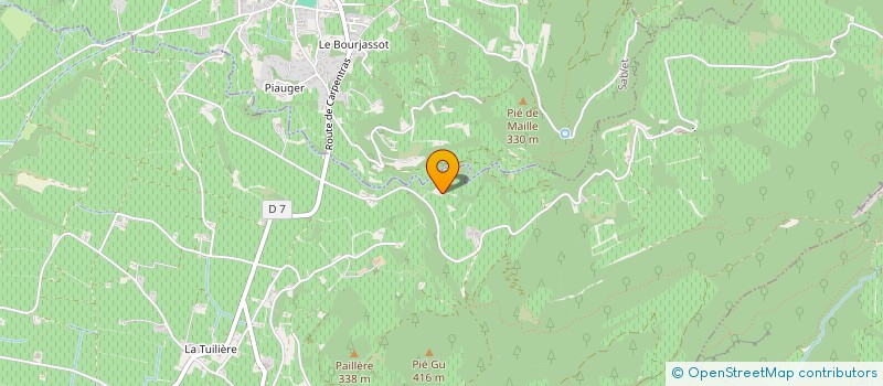 localisation de l'entreprise LAMBERT ET FILS  GIGONDAS