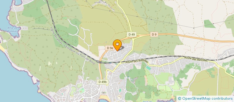 localisation de l'entreprise LAMBERT FAMILY  MARTIGUES