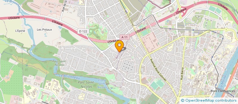 localisation de l'entreprise LAMBERT FINANCIAL CONSULTING à AVRILLE