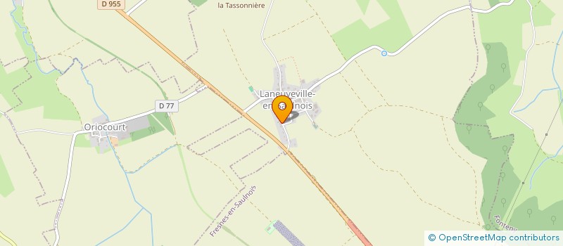 localisation de l'entreprise LAMBERT JEREMY MACONNERIE GENERALE  LANEUVEVILLE-EN-SAULNOIS