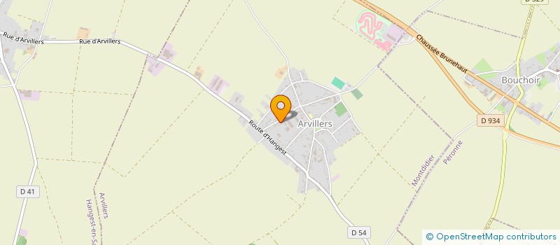 localisation de l'entreprise LAMBERT KART RACING  ARVILLERS